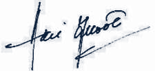 Signature of Adil Matloob